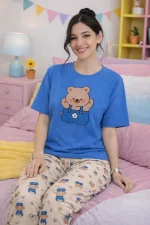 ست تیشرت و شلوار پینترستی کد ۰۳۰۱۲۲ - تصویر 2