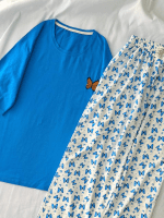 ست تیشرت لانگ و شلوار پینترستی کد ۰۳۰۱۲۳ - تصویر 17