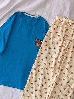 ست تیشرت لانگ و شلوار پینترستی کد ۰۳۰۱۲۳ - تصویر 11