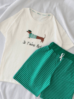 ست تیشرت و شورتک هاپو کد ۰۳۰۱۲۴ - تصویر 5