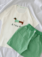 ست تیشرت و شورتک هاپو کد ۰۳۰۱۲۴ - تصویر 3