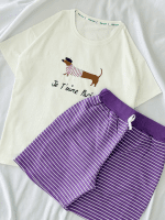 ست تیشرت و شورتک هاپو کد ۰۳۰۱۲۴ - تصویر 2