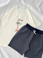 ست تیشرت شلوارک مرغ دریایی کد ۰۳۰۱۲۵ - تصویر 6