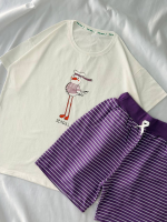 ست تیشرت شلوارک مرغ دریایی کد ۰۳۰۱۲۵ - تصویر 5