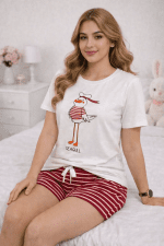 ست تیشرت شلوارک مرغ دریایی کد ۰۳۰۱۲۵ - تصویر 3