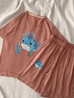 ست تیشرت و شلوارک دلفین کد ۰۳۰۱۳۱ - تصویر 7