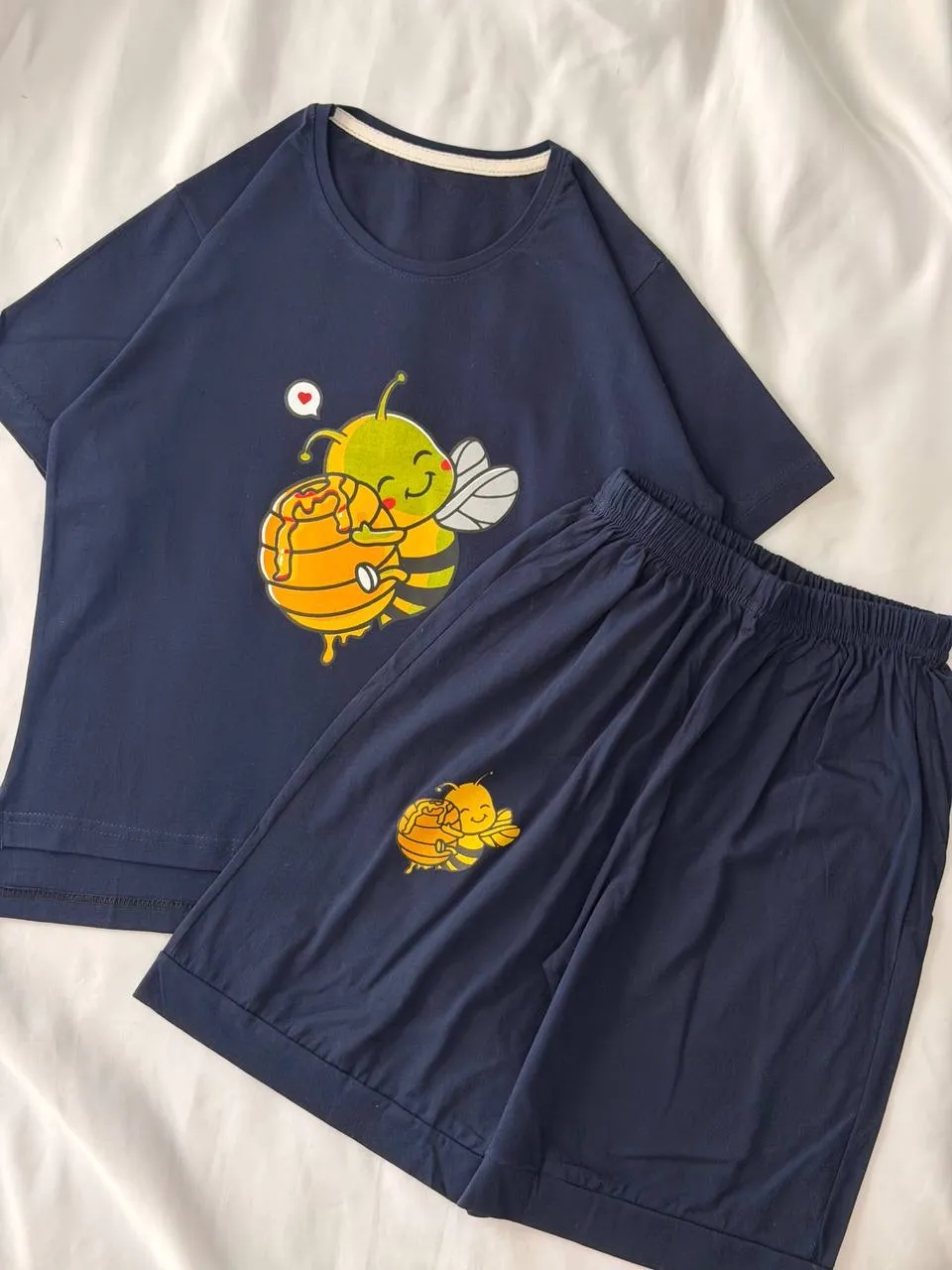 IMG_6768 ست تیشرت شلوارک زنبود کد ۰۳۰۱۳۲ - تصویر 1