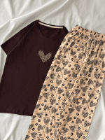 ست تیشرت شلوار پینترستی کد ۰۳۰۱۲۶ - تصویر 3