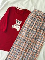 ست تیشرت لانگ و شلوار کد ۰۳۰۱۲۷ - تصویر 7