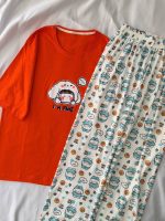 ست تیشرت لانگ و شلوار کد ۰۳۰۱۲۷ - تصویر 4