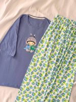 ست تیشرت لانگ و شلوار کد ۰۳۰۱۲۷