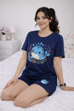 ست تیشرت و شلوارک دلفین کد ۰۳۰۱۳۱ - تصویر 2