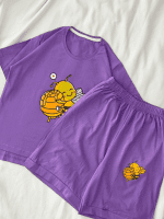 ست تیشرت شلوارک زنبود کد ۰۳۰۱۳۲ - تصویر 6