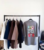 تیشرت لانگ باب اسفنجی - تصویر 2