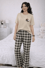 ست تیشرت لانگ و‌شلوار کد ۰۳۰۱۳۴ - تصویر 27