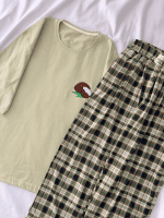 ست تیشرت لانگ و‌شلوار کد ۰۳۰۱۳۴ - تصویر 23