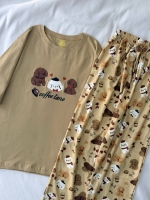 ست تیشرت و شلوار کد ۰۳۰۱۳۶