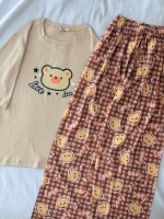 ست تیشرت لانگ و شلوار کد ۰۳۰۱۳۸ - تصویر 17