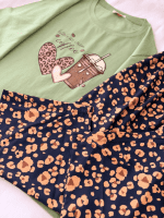 ست تیشرت لانگ و شلوار کد ۰۳۰۱۳۸ - تصویر 16