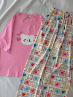 ست تیشرت لانگ و شلوار کد ۰۳۰۱۳۸ - تصویر 14