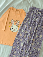 ست تیشرت لانگ و شلوار کد ۰۳۰۱۳۸ - تصویر 12