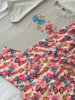 ست تیشرت لانگ و شلوار کد ۰۳۰۱۳۸ - تصویر 11