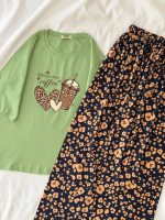 ست تیشرت لانگ و شلوار کد ۰۳۰۱۳۸