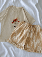 ست تیشرت شلوارک چیندار کد ۰۳۰۱۳۹ - تصویر 6