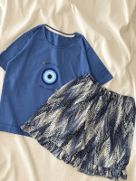 ست تیشرت شلوارک چیندار کد ۰۳۰۱۳۹ - تصویر 5