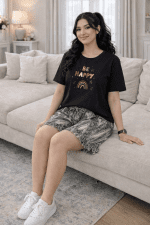 ست تیشرت شلوارک چیندار کد ۰۳۰۱۳۹ - تصویر 3