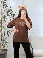 ست قواره دار پاپیون پلنگی کد ۰۳۰۱۴۶ - تصویر 4