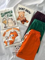 ست کراپ شورتک summer
