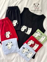 تاپ و شلوارک گربه و هاپو