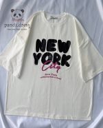 تیشرت قواره دار new York - تصویر 6