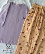 تیشرت لانگ و شلوار پینترستی کد ۰۳۰۱۵۷ - تصویر 19