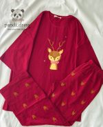 تیشرت قواره دار و شلوار گوزن - تصویر 4