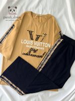 ست تیشرت لانگ و شلوار لویی ویتون - تصویر 6