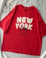 تیشرت قواره دار new York - تصویر 7