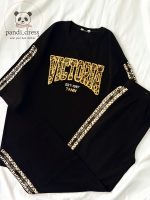 تیشرت قواره دار لانگ و شلوار victoria - تصویر 2