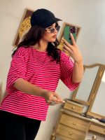 تیشرت راه راه لانگ - تصویر 3