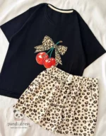 تیشرت شلوارک چاپی کد ۰۳۰۱۶۹ - تصویر 7