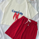 کراپ شورتک coollolife