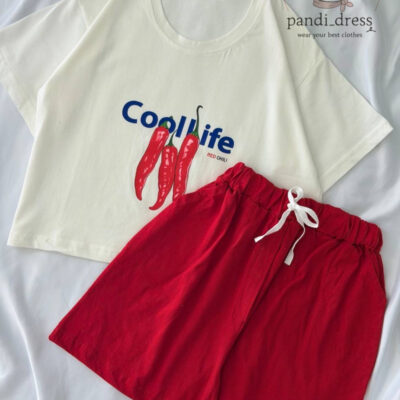 کراپ شورتک coollolife