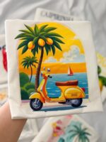 تیشرت لانگ summer رنگی - تصویر 11