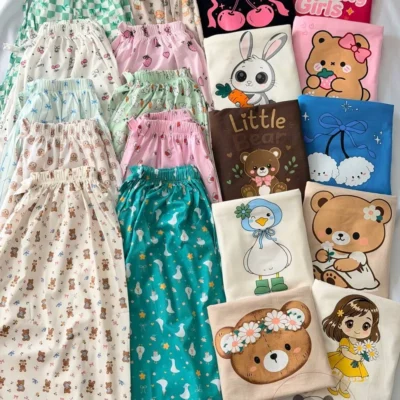 تیشرت لانگ و شلوار پینترستی کد ۰۳۰۲۰۷