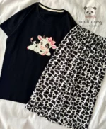 تیشرت شلوارک عروسکی‌چیندار کد ۰۳۰۱۸۱ - تصویر 6