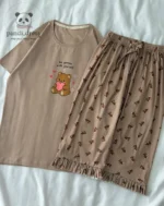 تیشرت و شلوارک چیندار کد ۰۳۰۲۱۶ - تصویر 2