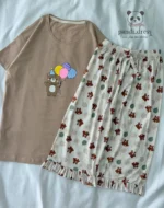 تیشرت و شلوارک چیندار کد ۰۳۰۲۱۶ - تصویر 3