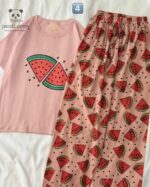 تیشرت لانگ و‌شلوار پینترستی کد ۰۳۰۲۲۱ - تصویر 13