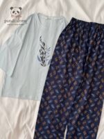 تیشرت لانگ و‌ شلوار میکس کد ۰۳۰۳۰۳ - تصویر 7